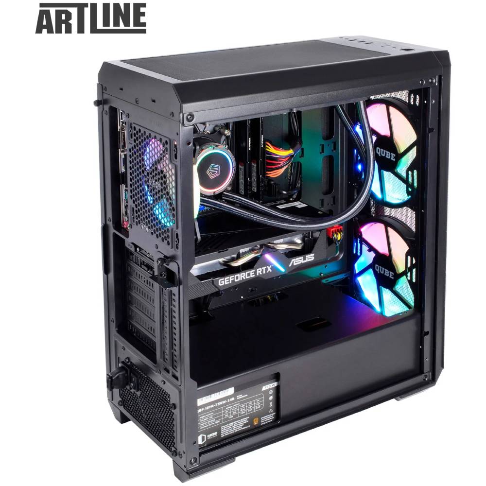 Изображение Компьютер ARTLINE Gaming X96 Black (X96v100)