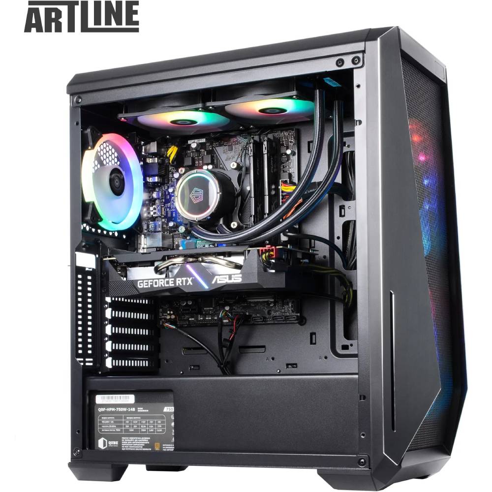 Изображение Компьютер ARTLINE Gaming X96 Black (X96v102)