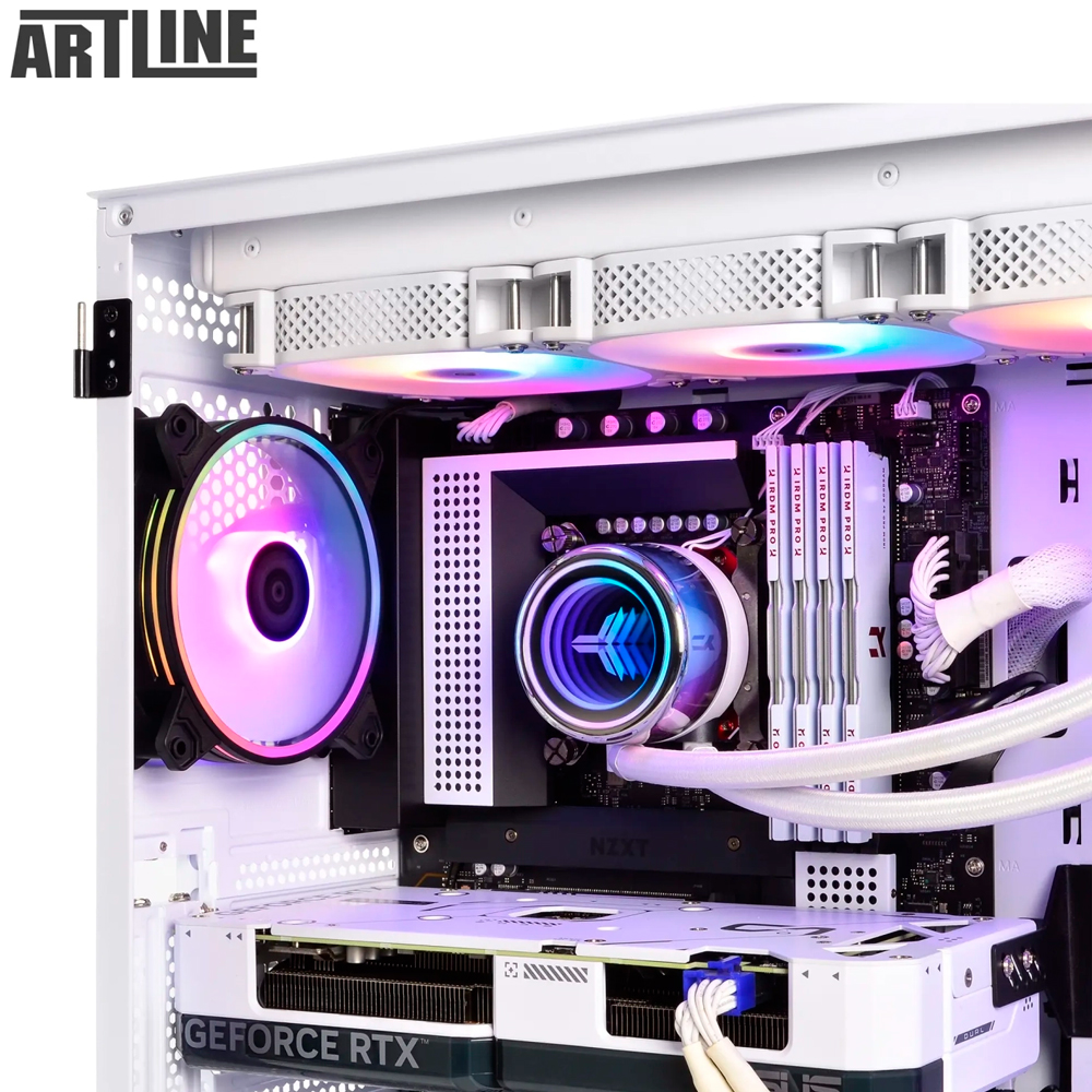 В Фокстрот Компьютер ARTLINE Gaming X96WHITE Windows 11 Home (X96WHITEv112Win)