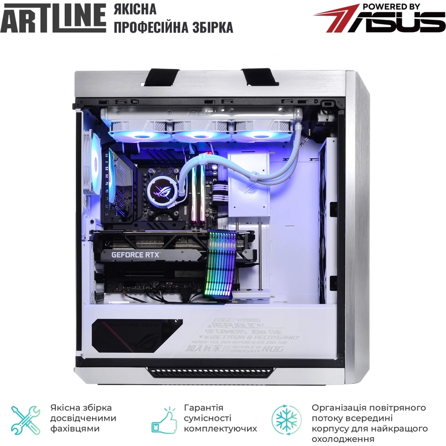 Комп'ютер ARTLINE Overlord STRIX Windows 11 Pro (STRIXv174Win) Чіпсет Intel® Z890