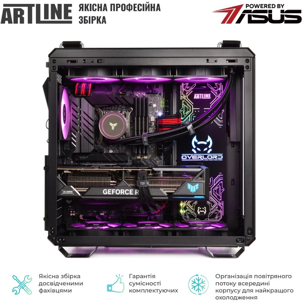 Компьютер ARTLINE Overlord GT502 (GT502v104) Серия процессора Intel Core Ultra 7