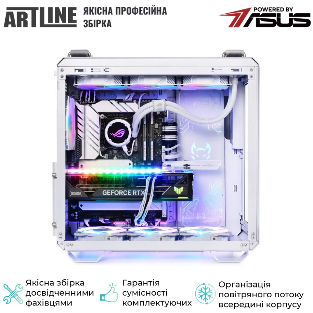 Компьютер ARTLINE Overlord GT502 (GT502v104w) Чипсет Intel Z890