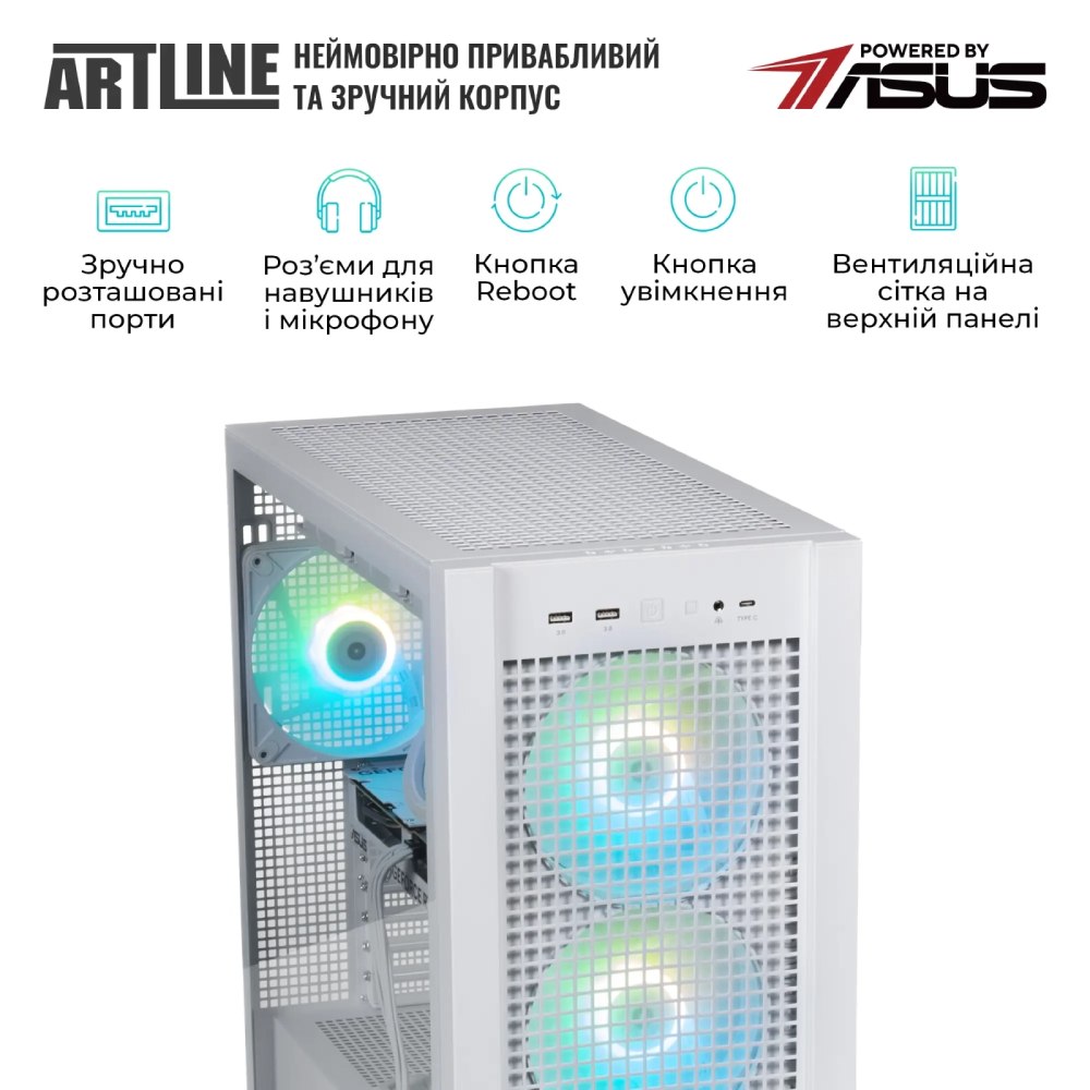 В интернет магазине Компьютер ARTLINE Overlord GT302 (GT302v12w)