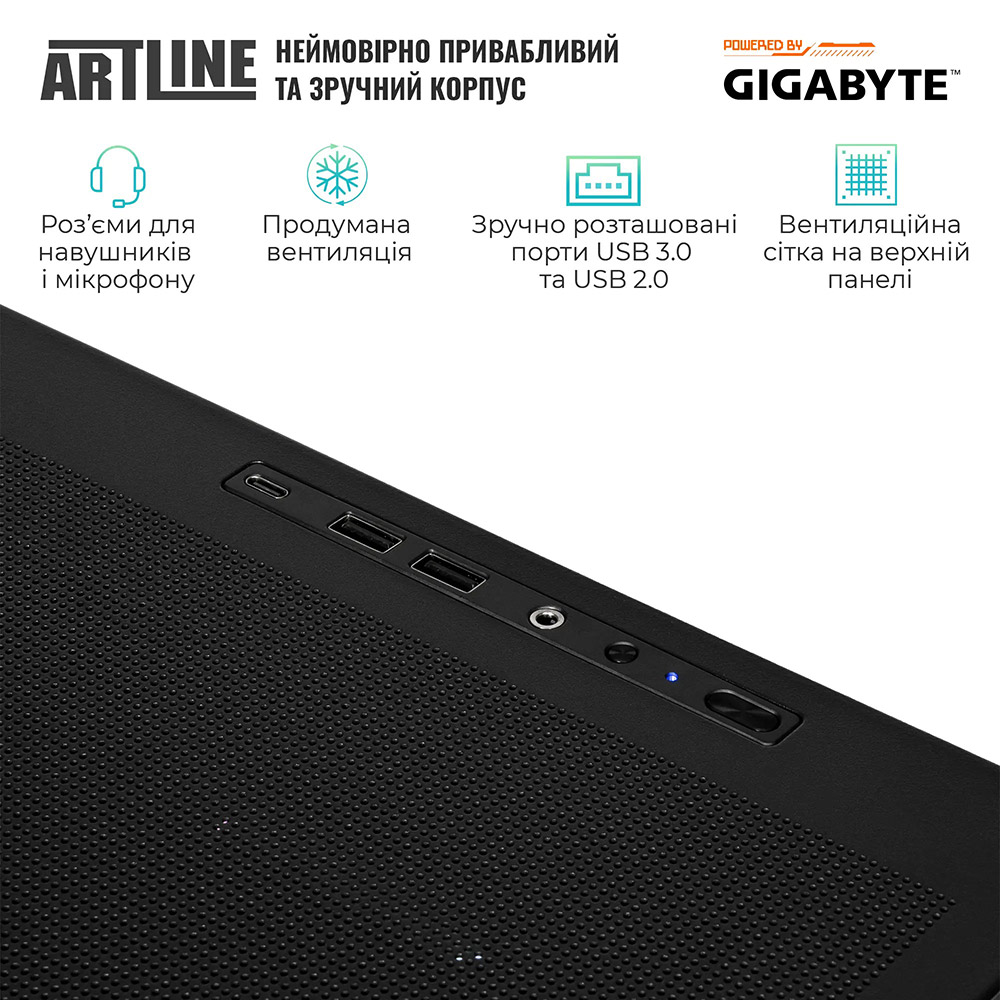 Фото Компьютер ARTLINE Gaming TANK Windows 11 Home (TANKv114Win)