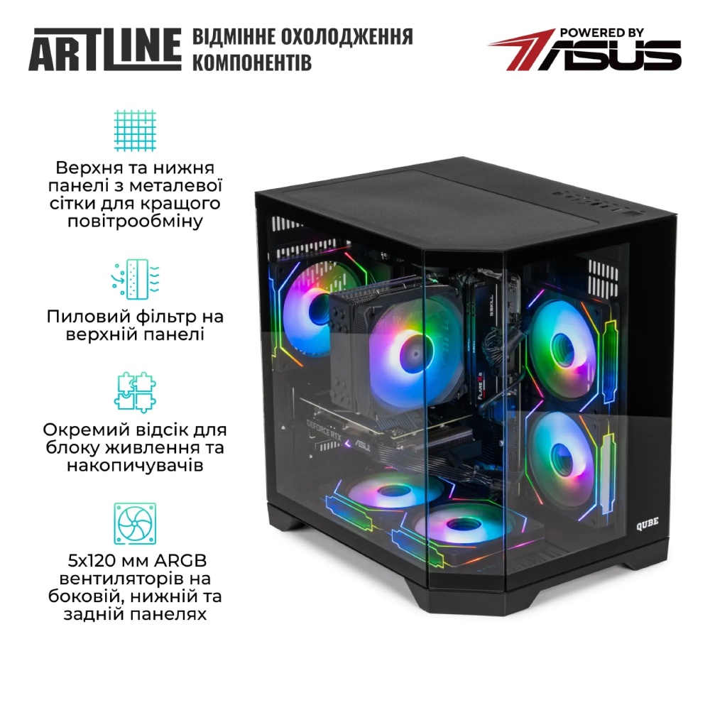 Фото Комп'ютер ARTLINE Gaming X47 (X47v80)