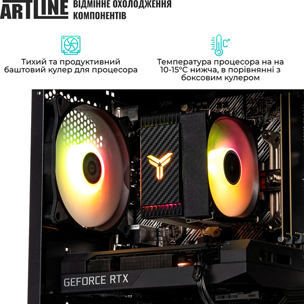 Фото Комп'ютер ARTLINE Gaming X43 (X43v59)