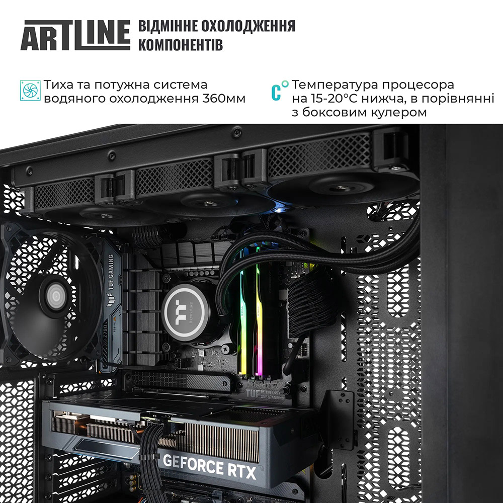 Зовнішній вигляд Комп'ютер ARTLINE WorkStation W95 Windows 11 Pro (W95v45Win)