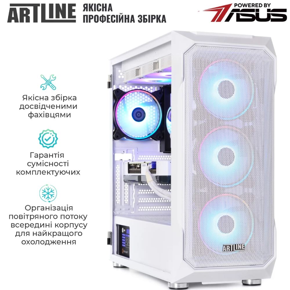 Компьютер ARTLINE Gaming X76WHITE (X76WHITEv04) Модель процессора 14600KF
