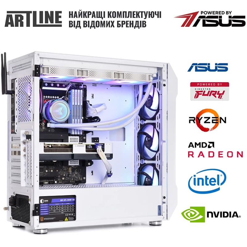 Заказать Компьютер ARTLINE Gaming X86WHITE Windows 11 Home (X86WHITEv26Win)