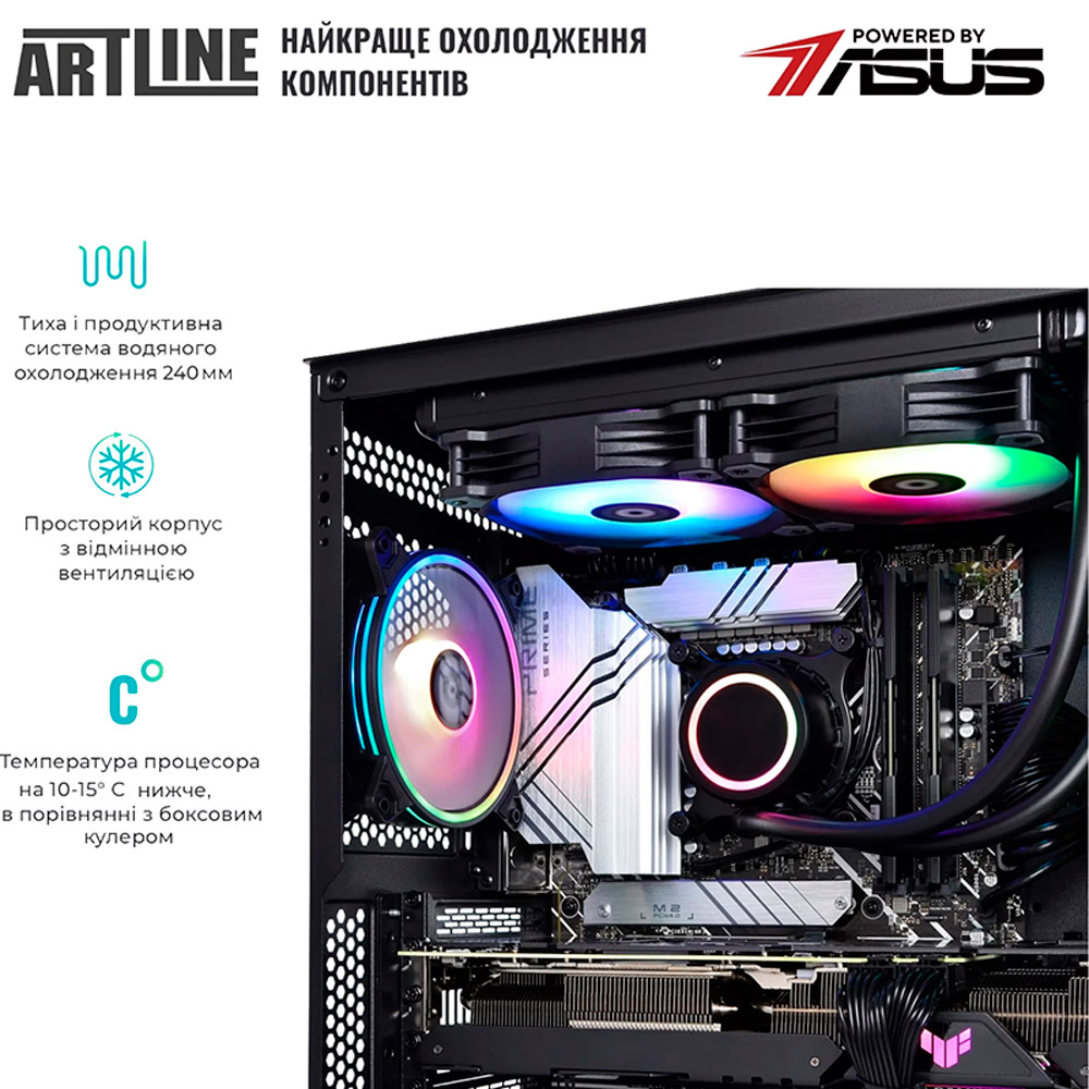 Внешний вид Компьютер ARTLINE Gaming X86 Windows 11 Home (X86v24Win)
