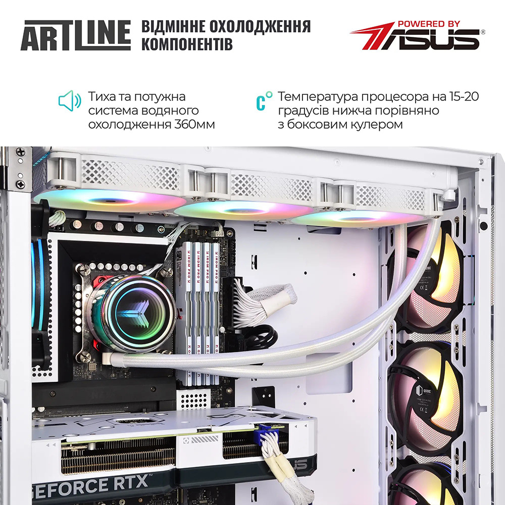 Фото Компьютер ARTLINE Gaming X77WHITE (X77WHITEv117)