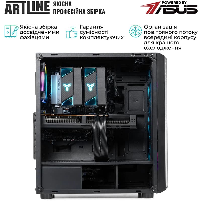 Зображення Комп'ютер ARTLINE Gaming X69 Windows 11 Home (X69v39Win)