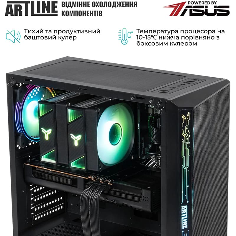Замовити Комп'ютер ARTLINE Gaming X69 Windows 11 Home (X69v39Win)