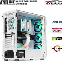 Компьютер ARTLINE Gaming X69WHITE Windows 11 Home (X69WHITEv36Win)