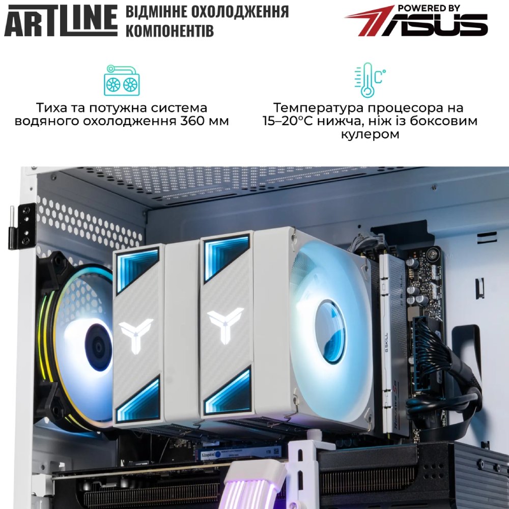 Изображение Компьютер ARTLINE Overlord X83WHITE (X83WHITEv47Win)
