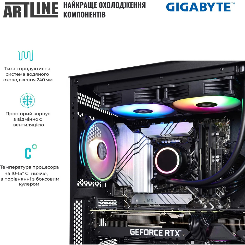 Компьютер ARTLINE Gaming X89 Windows 11 Home (X89v27Win) Чипсет AMD B850
