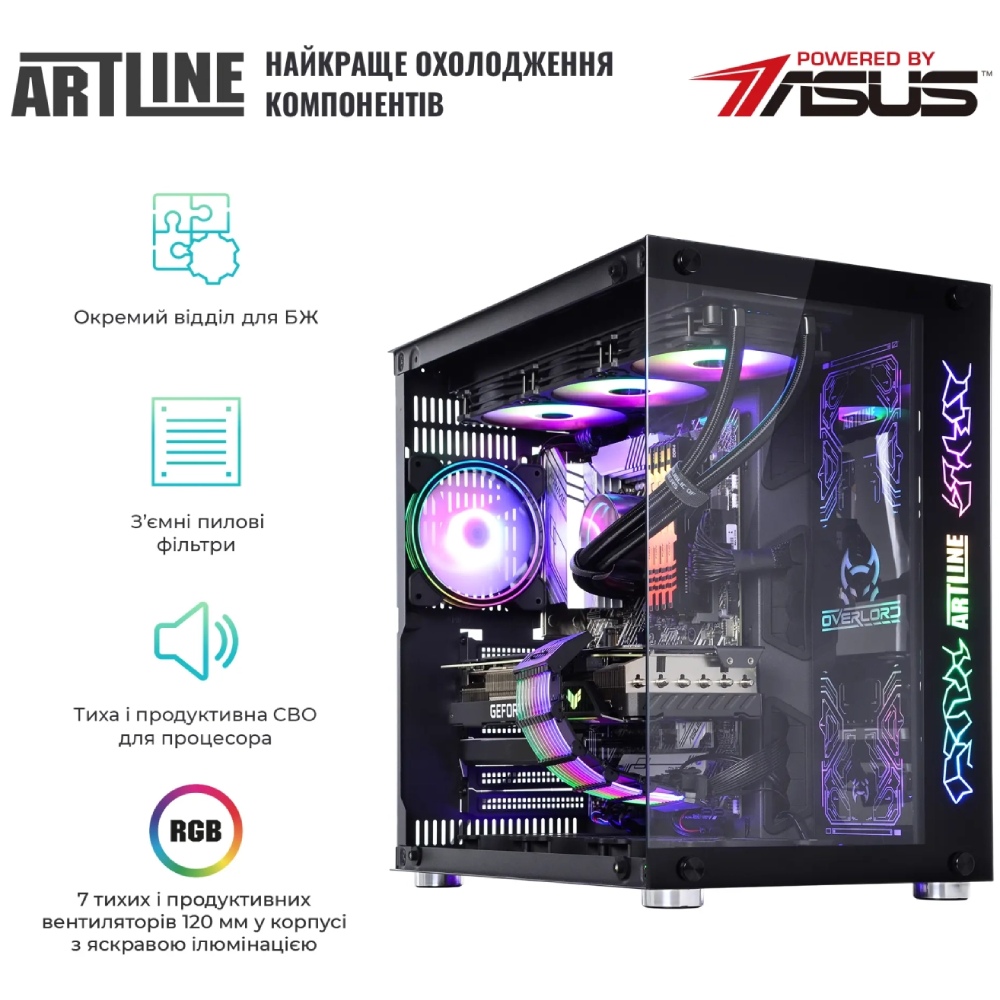 Фото Комп'ютер ARTLINE Overlord X93 (X93v93Win)
