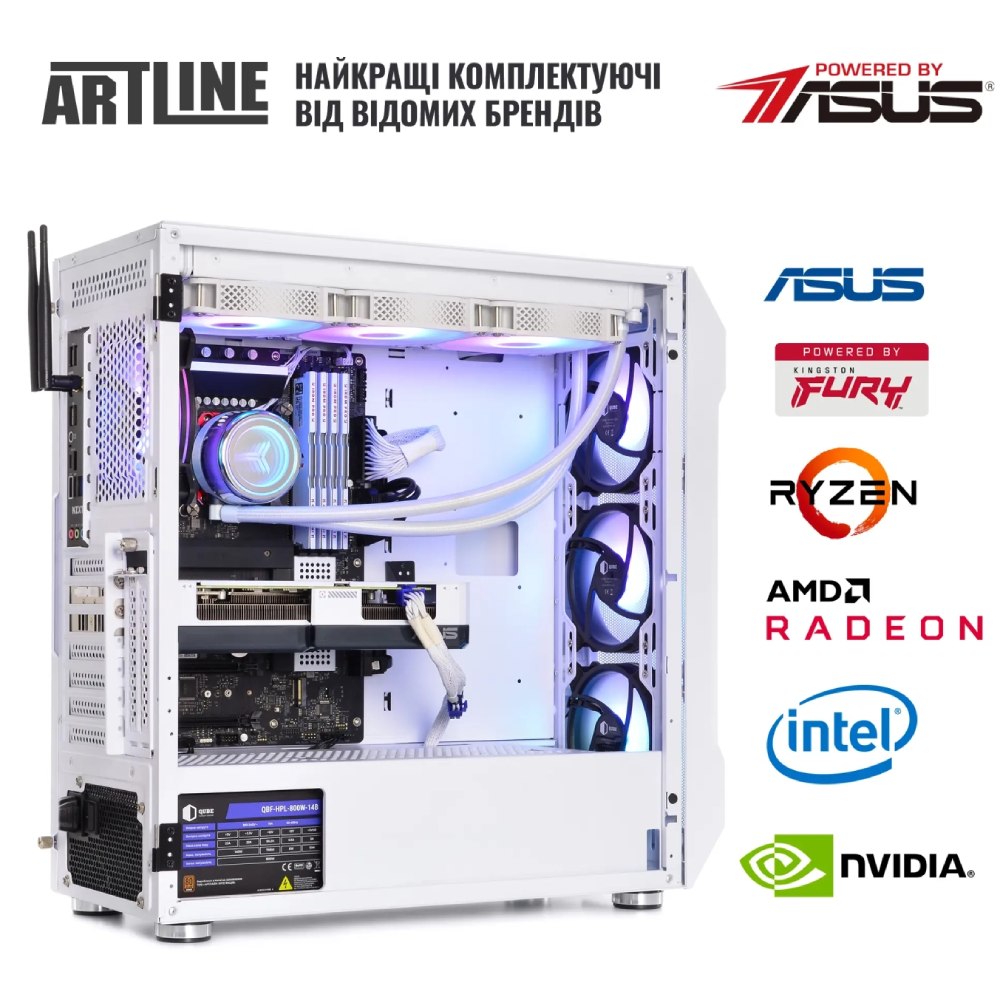 В Фокстрот Компьютер ARTLINE Overlord X93WHITE (X93WHITEv82Win)