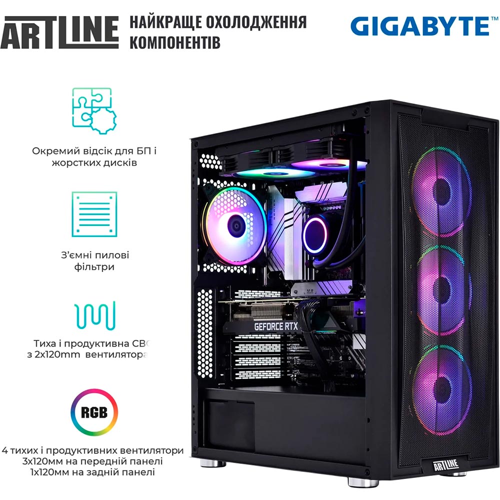 Компьютер ARTLINE Gaming X89 Windows 11 Home (X89v12Win) Серия процессора AMD Ryzen 9