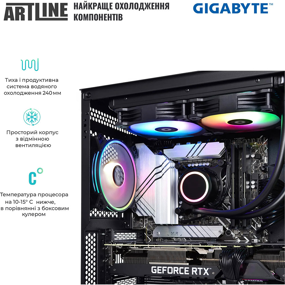Компьютер ARTLINE Gaming X89 Windows 11 Home (X89v17Win) Серия процессора AMD Ryzen 9