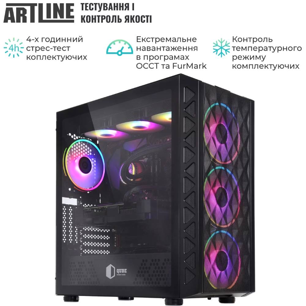 В Україні Комп'ютер ARTLINE Overlord X93 Black (X93v80)