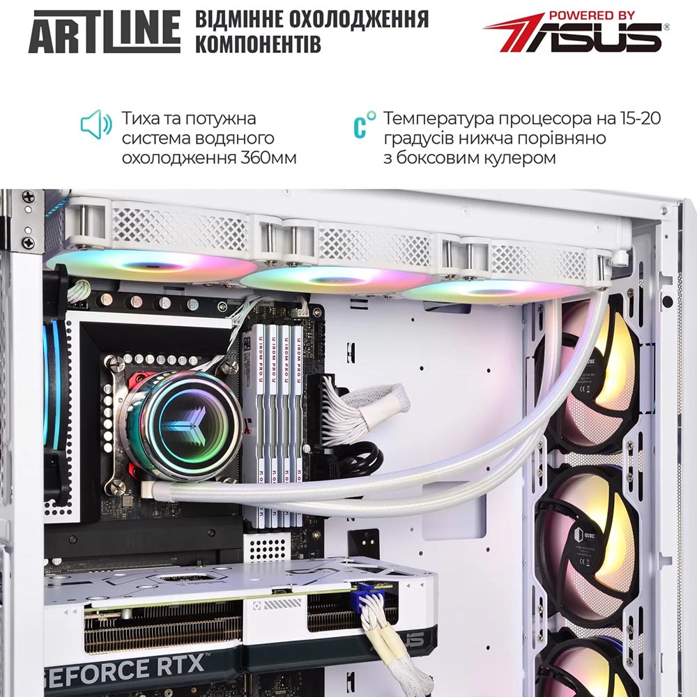 В Україні Комп'ютер ARTLINE Overlord X93WHITE (X93WHITEv92)