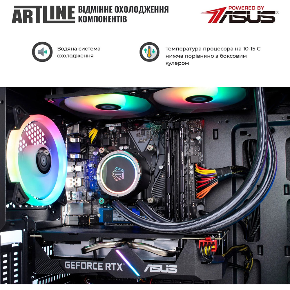Компьютер ARTLINE Overlord X99 Windows 11 Home (X99v93Win) Чипсет Intel Z890
