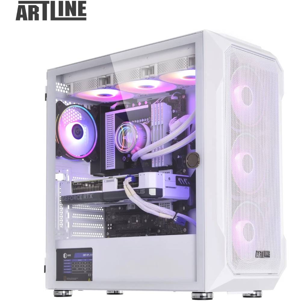 Компьютер ARTLINE Gaming X98WHITE Windows 11 Home (X98WHITEv78Win) Чипсет AMD B650