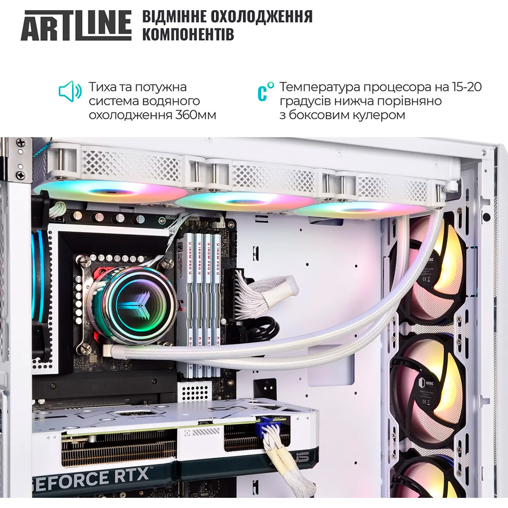 Заказать Компьютер ARTLINE Gaming X98WHITE (X98WHITEv85)
