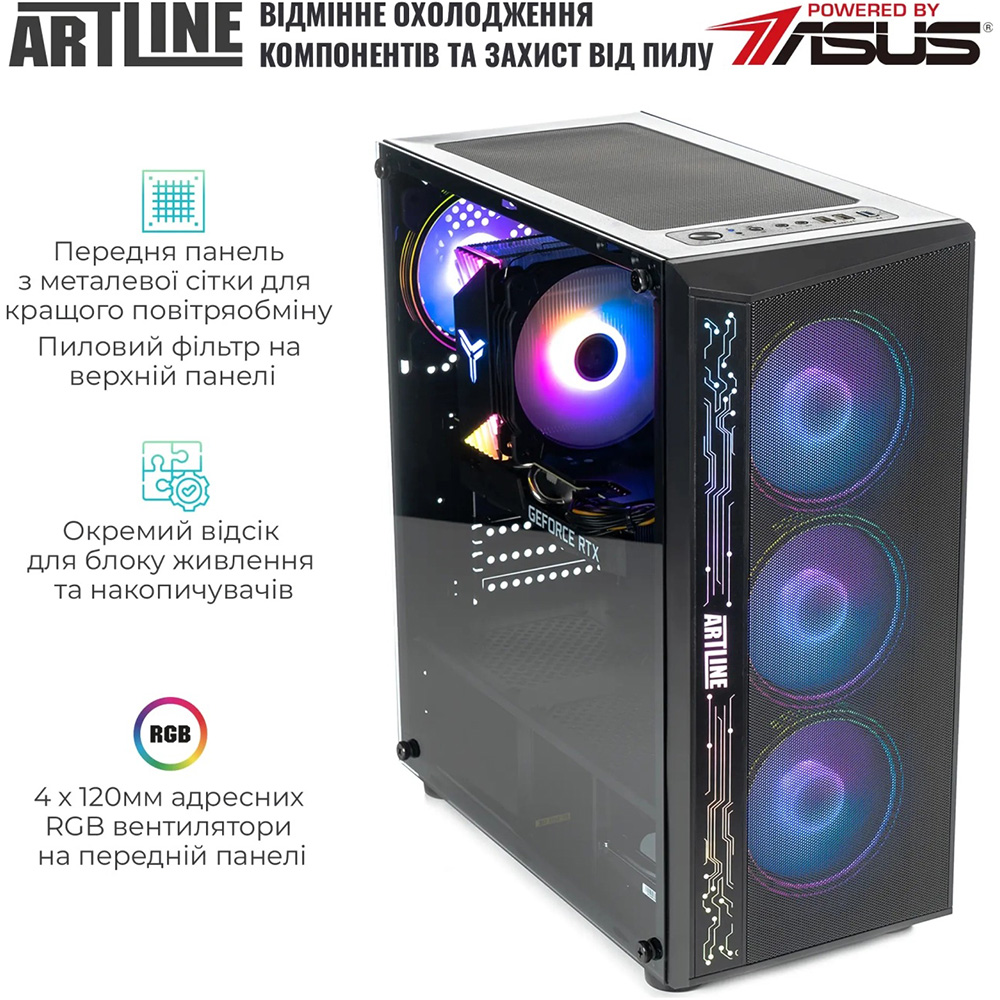 Комп'ютер ARTLINE Gaming X49 (X49v58) Серія процесора AMD Ryzen 5