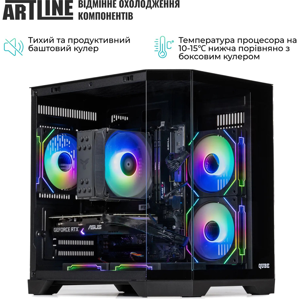 Комп'ютер ARTLINE Gaming X49 (X49v50) Чіпсет AMD B650