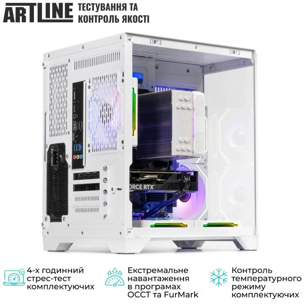 В інтернет магазині Комп'ютер ARTLINE Gaming X49WHITE (X49WHITEv50)