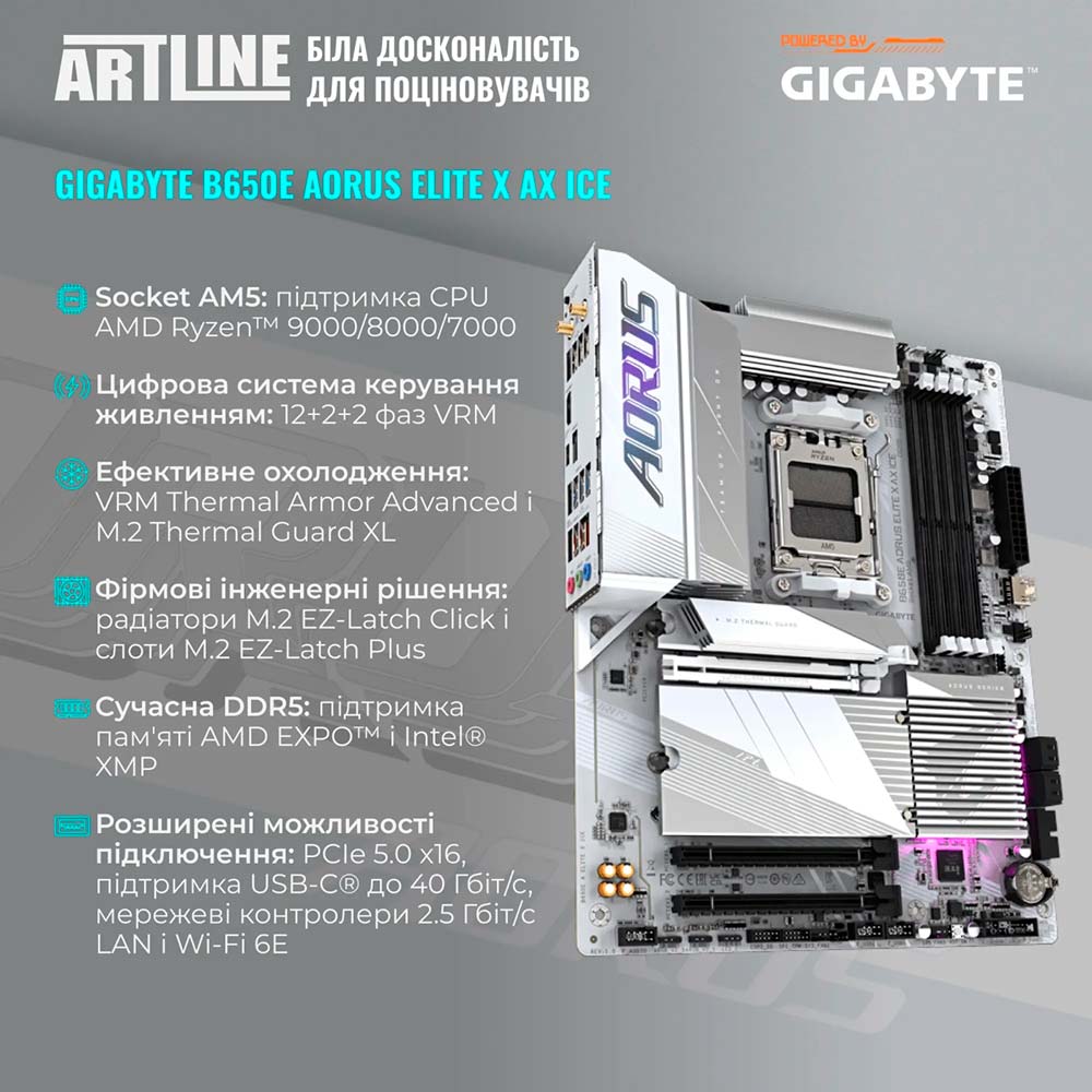 В интернет магазине Компьютер ARTLINE Gaming X87 White (X87WHITEv48Win)