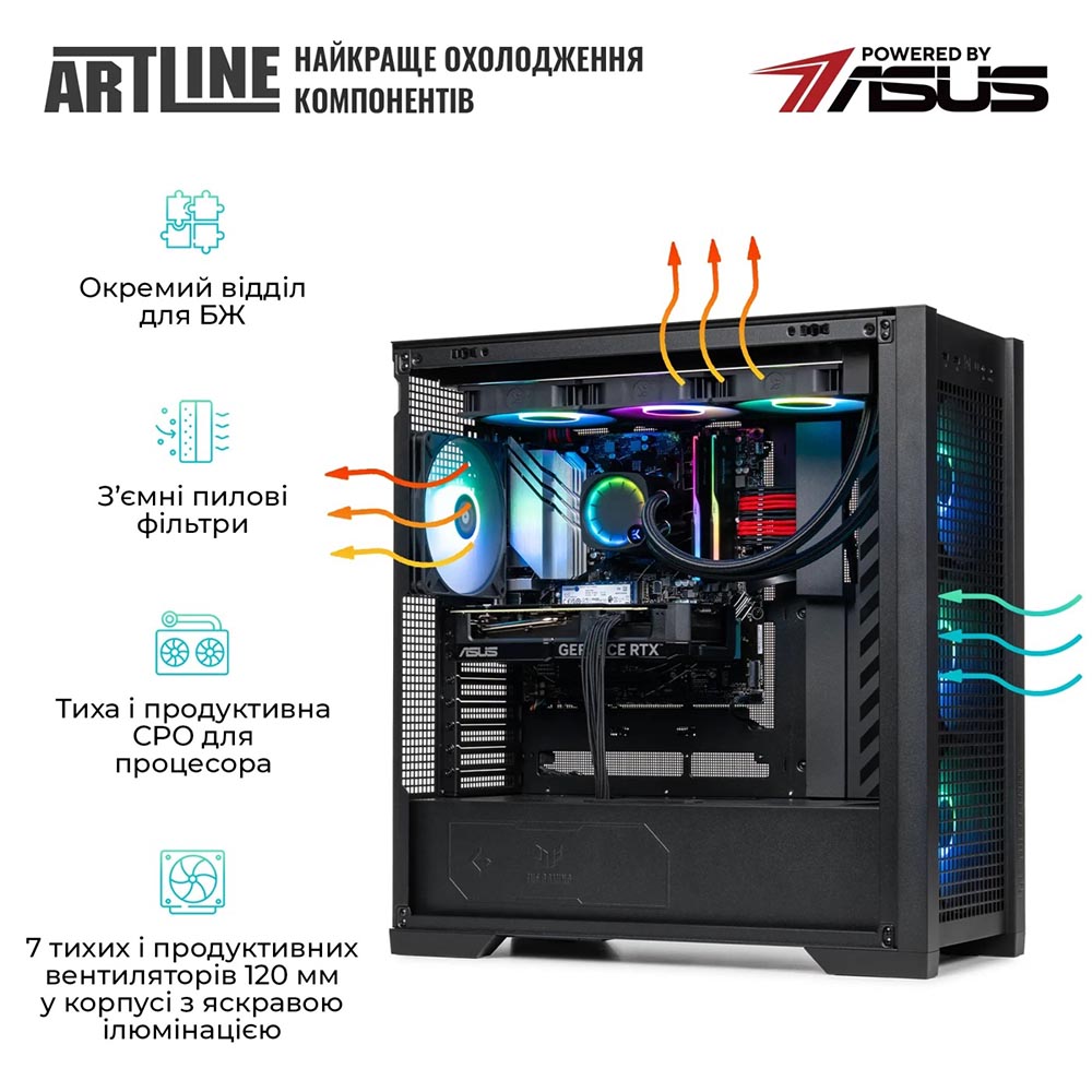 В интернет магазине Компьютер ARTLINE Overlord GT302 (GT302v46)