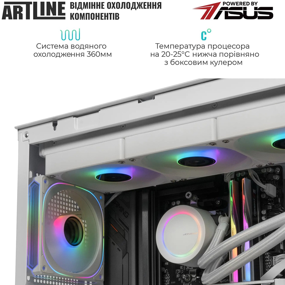 У Фокстрот Комп'ютер ARTLINE Gaming TANKWHITE (TANKWHITEv136)