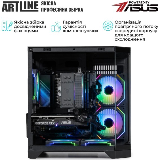 В интернет магазине Компьютер ARTLINE Gaming X37 Windows 11 Home (X37v62Win)