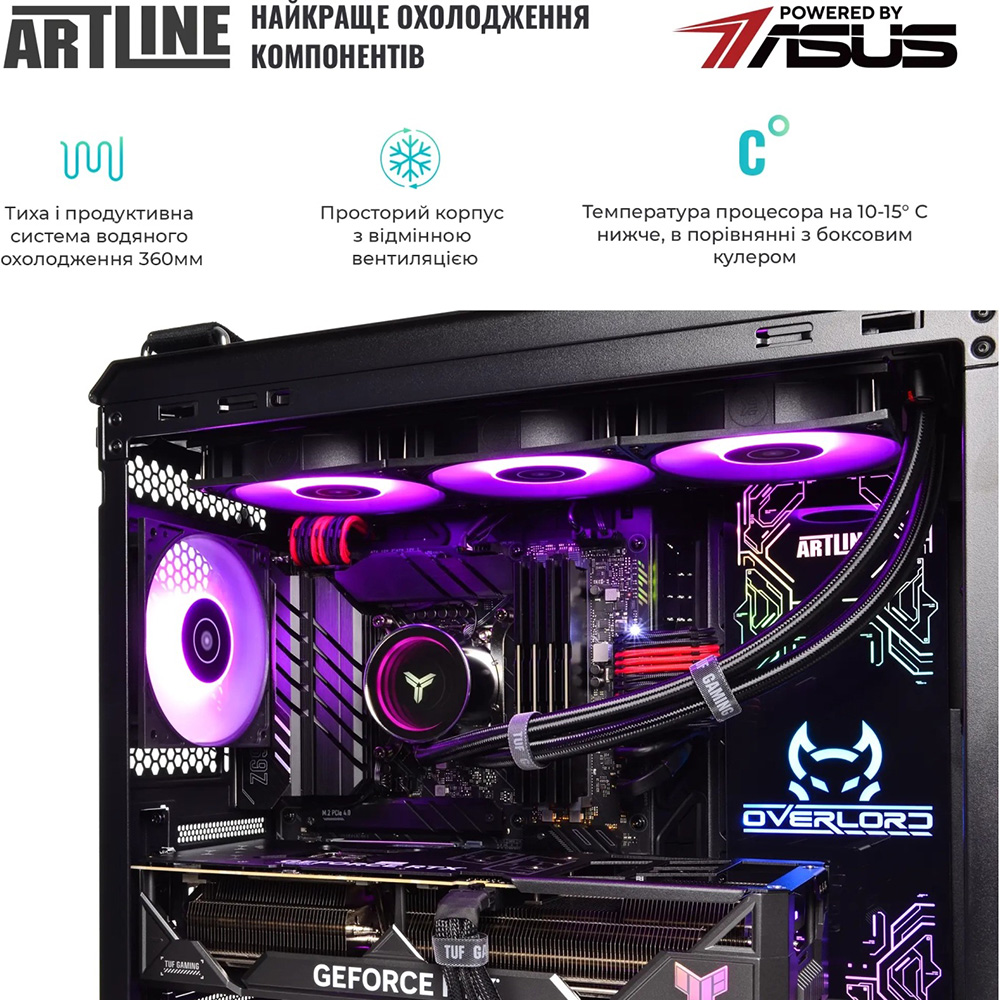 В интернет магазине Компьютер ARTLINE Overlord GT502 Windows 11 Home (GT502v94Win)