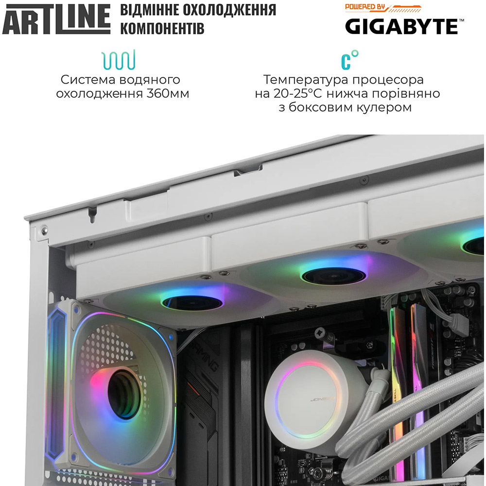 Компьютер ARTLINE Gaming TANKWHITE (TANKWHITEv139) Серия процессора Intel Core i7