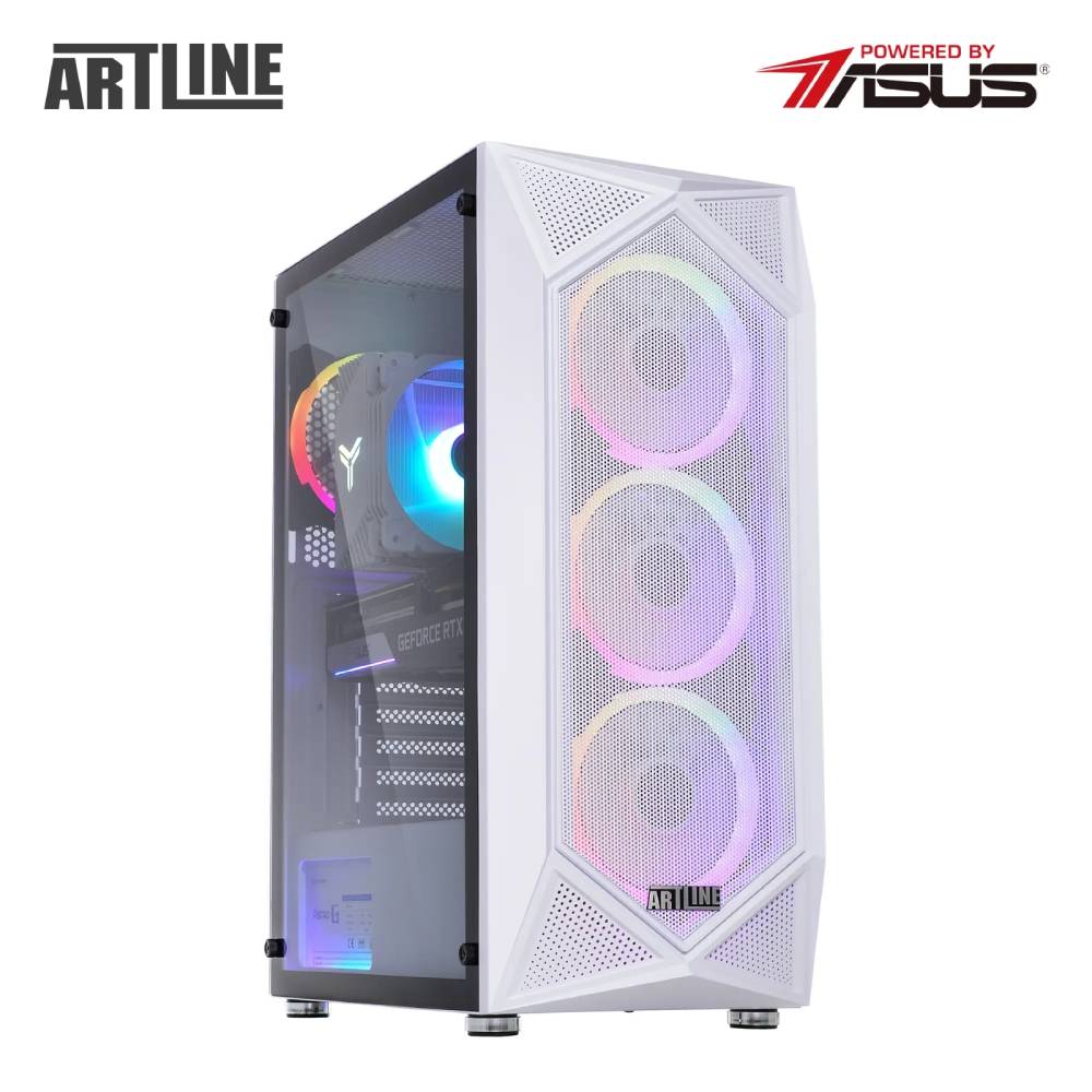 Изображение Компьютер ARTLINE Gaming X37WHITE Windows 11 Home (X37WHITEv65Win)