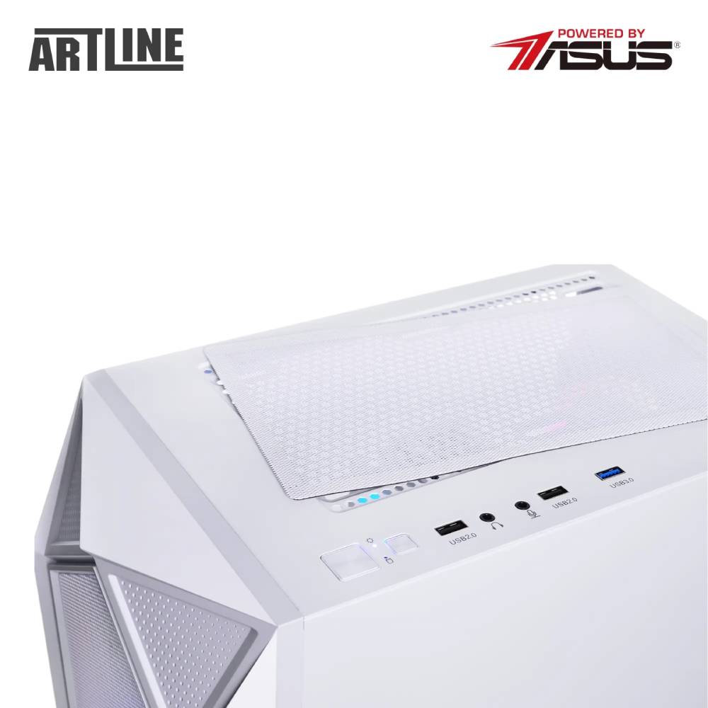 В Фокстрот Компьютер ARTLINE Gaming X37WHITE Windows 11 Home (X37WHITEv69Win)