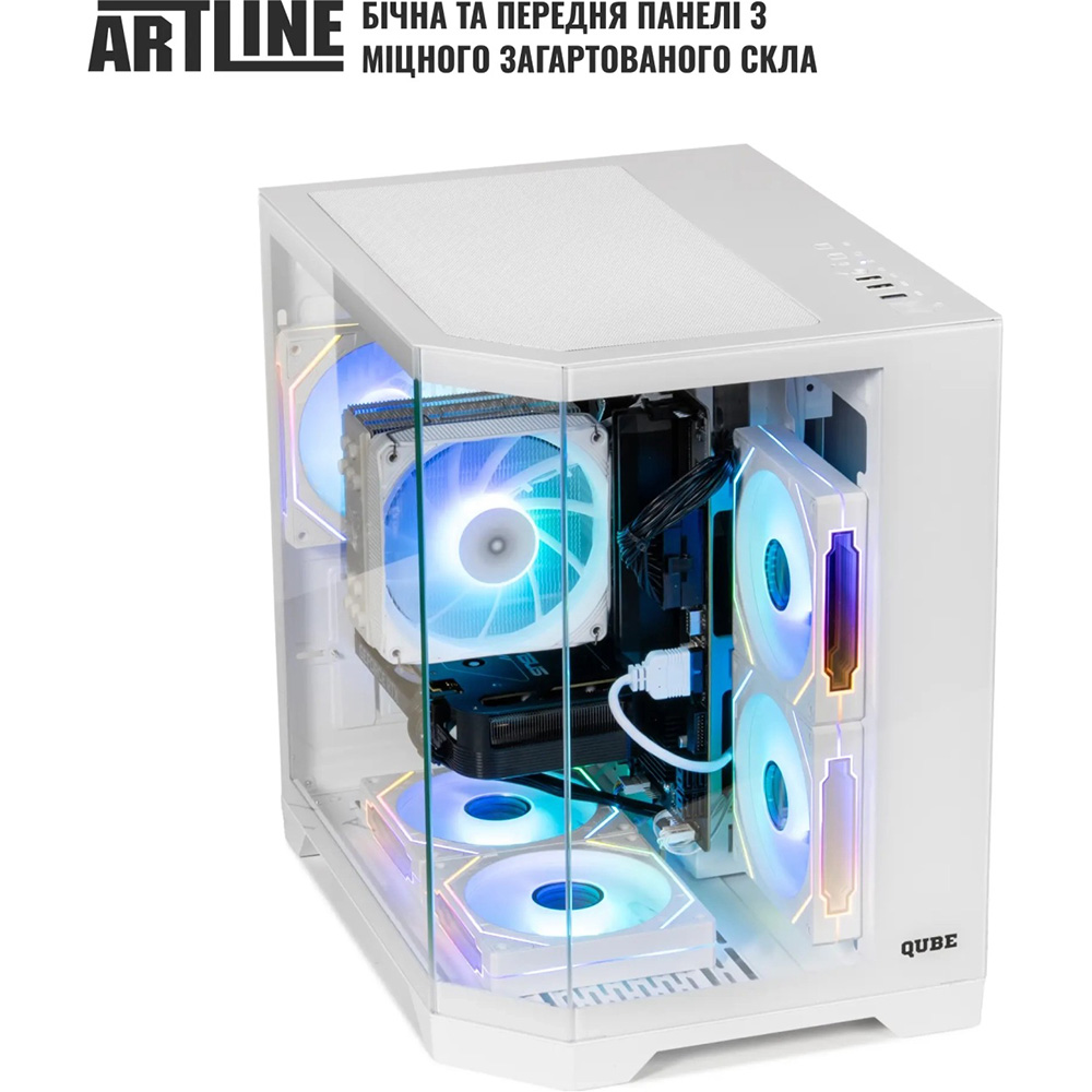 В інтернет магазині Комп'ютер ARTLINE Gaming X85WHITE Windows 11 Home (X85WHITEv58Win)
