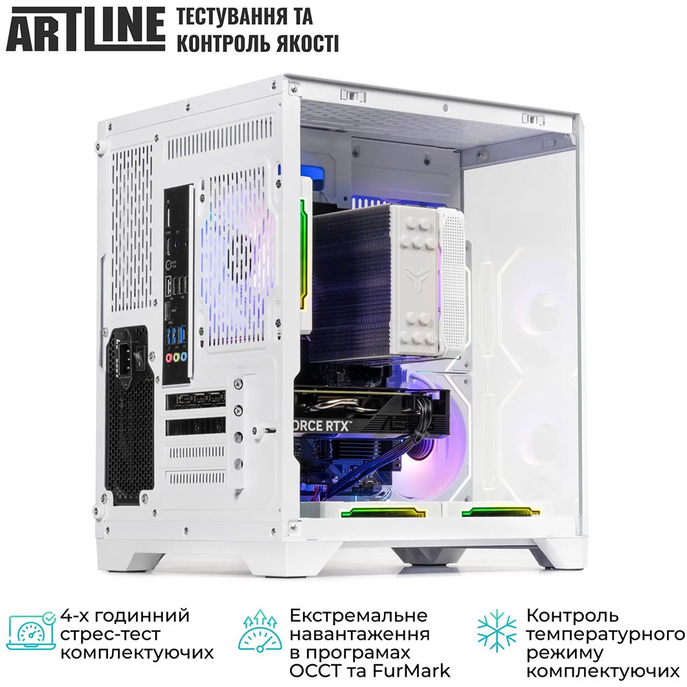 В интернет магазине Компьютер ARTLINE Gaming X83WHITE Windows 11 Home (X83WHITEv51Win)