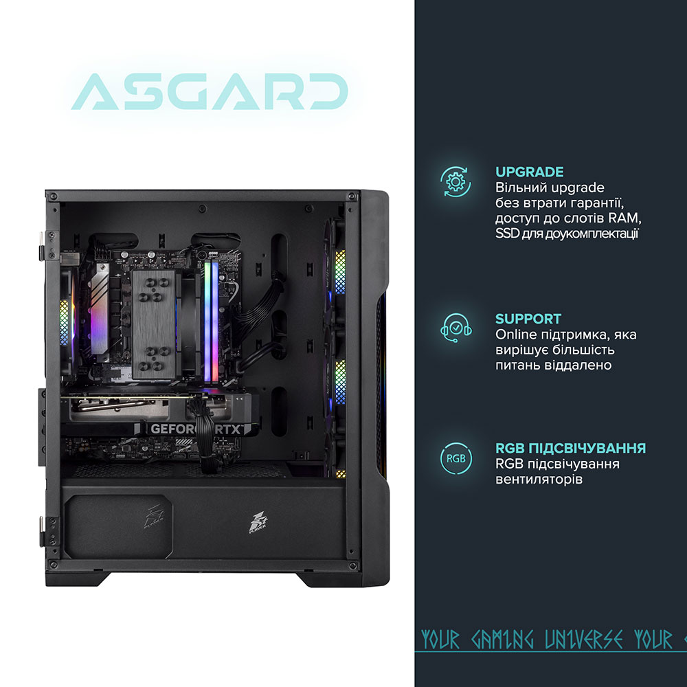 Зображення Комп'ютер ASGARD Hel (A84F.32.S10.96XT.16.5975)