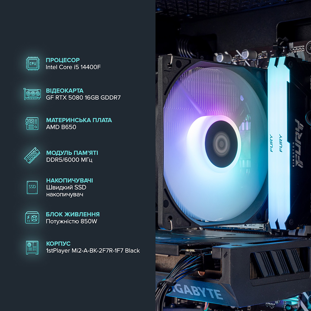 Компьютер ASGARD Eir (I144F.32.S10.58.16.6011) Чипсет B760