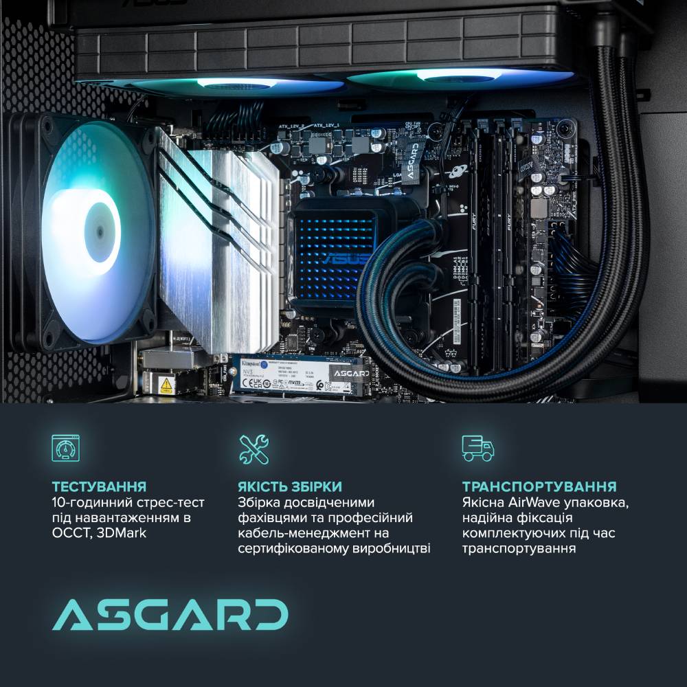 Комп'ютер ASGARD Hodr A97X.64.S15.57.5490 Модель процесора 9700X