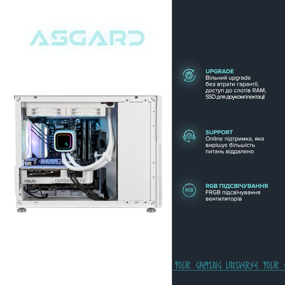 Внешний вид Компьютер ASGARD Ran A96X.32.S15.58.5517
