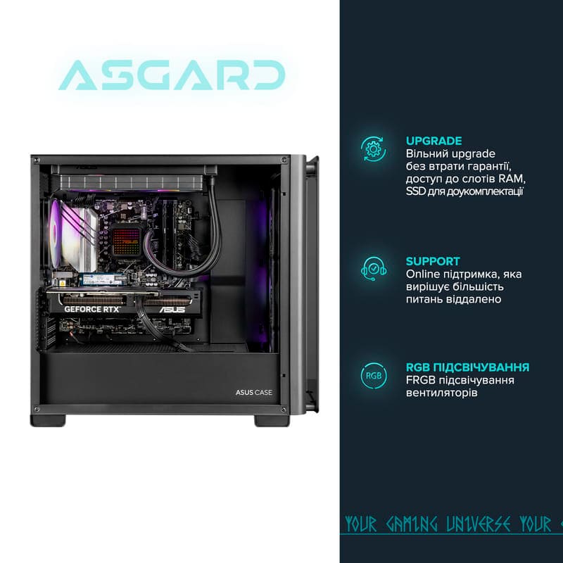 Внешний вид Компьютер ASGARD Hodr I245KF.64.S15.57.5665