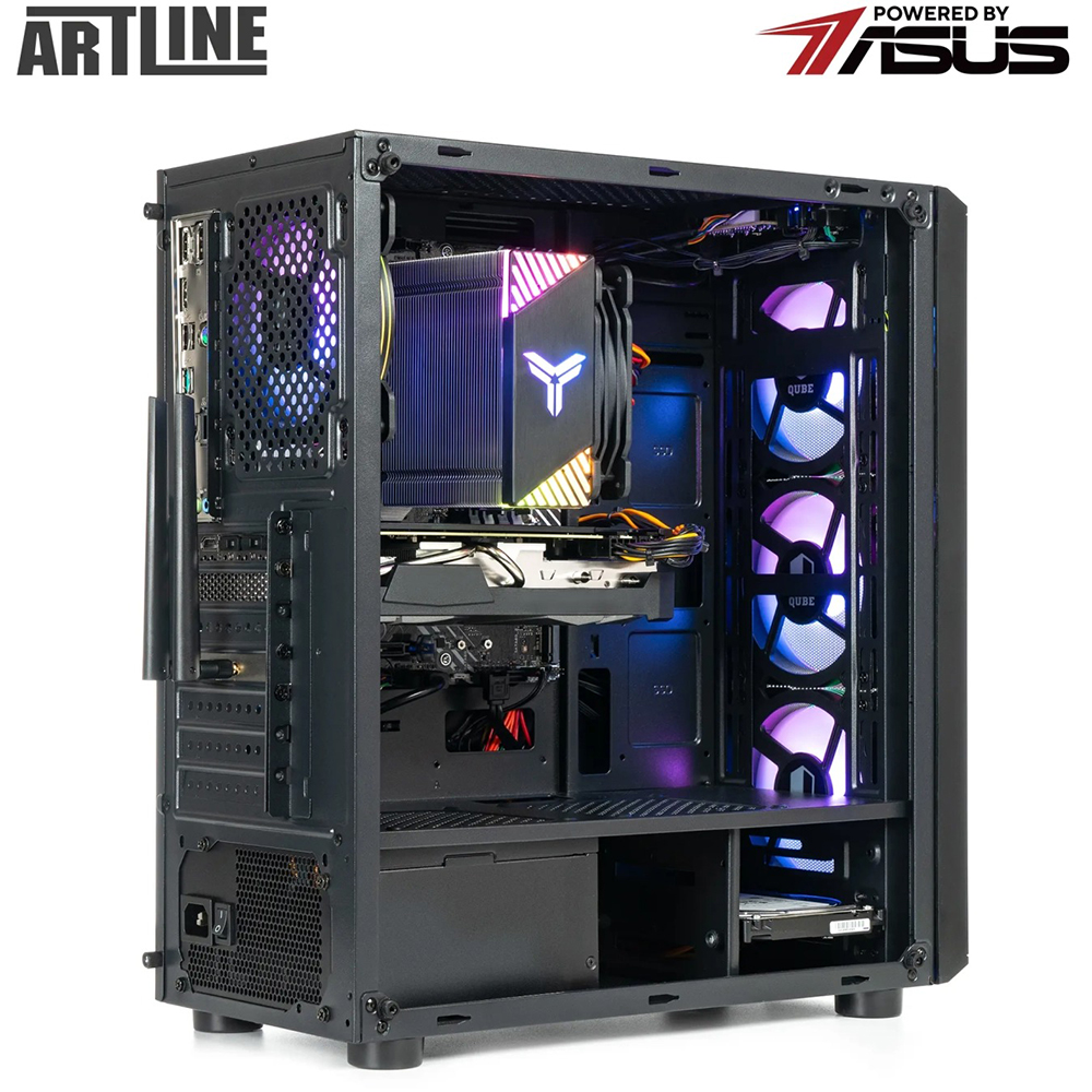Комп'ютер ARTLINE Gaming X49 Windows 11 Home (X49v73Win) Кількість ядер 8