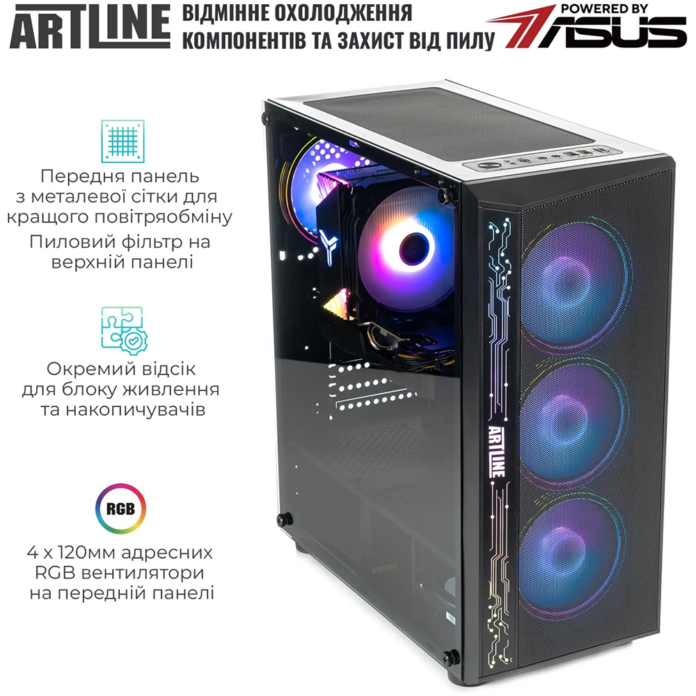 Покупка Комп'ютер ARTLINE Gaming X49 Windows 11 Home (X49v76Win)