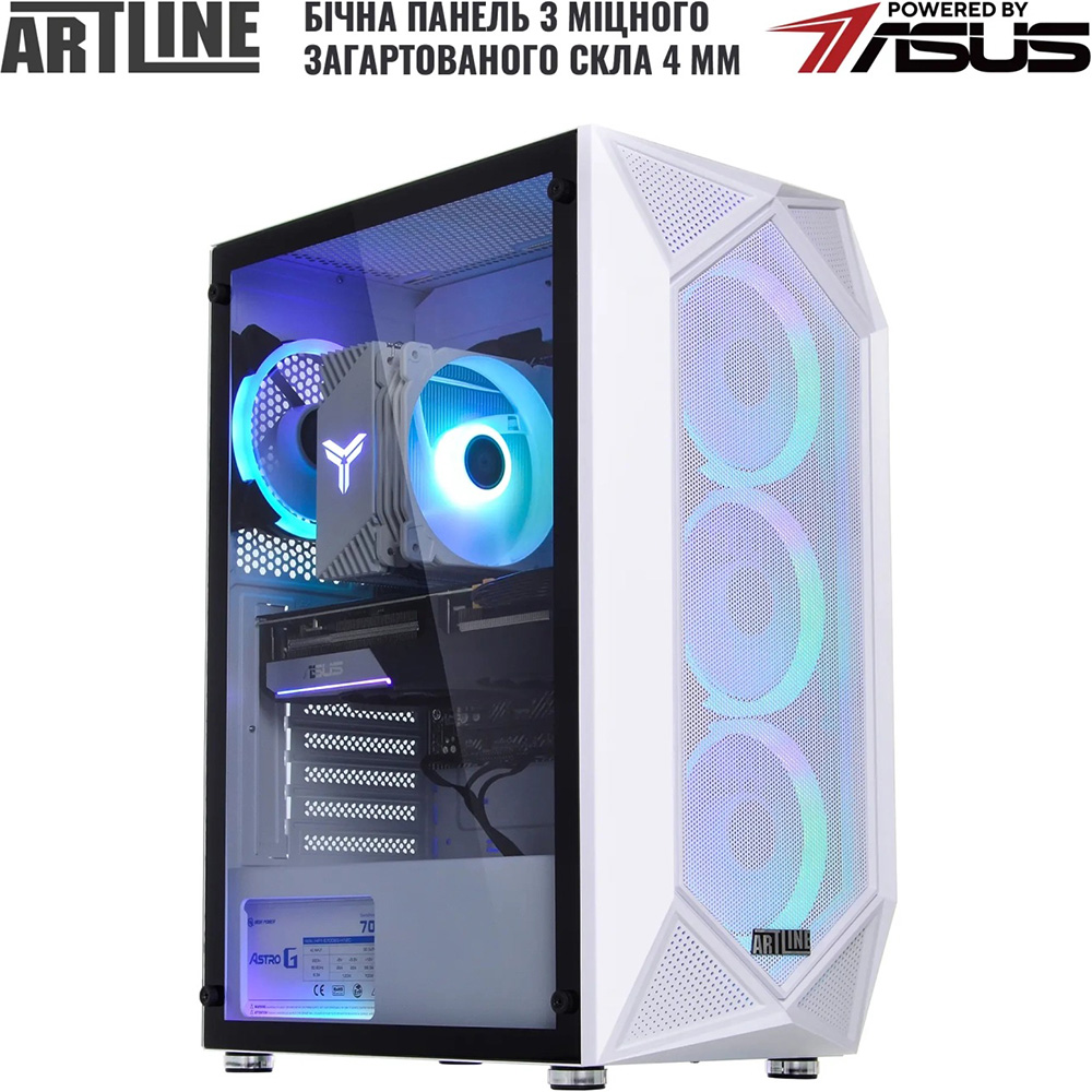 В Україні Комп'ютер ARTLINE Gaming X48WHITE Windows 11 Home (X48WHITEv45Win)